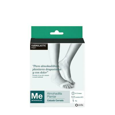 ALMOHADILLA PLANTAR FARMALASTIC FEET CALZADO CERRADO