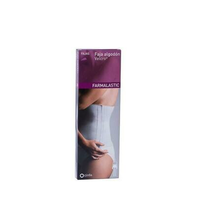 FAJA FARMALASTIC ALGODON VELCRO BEIGE T- 2