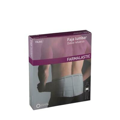 FAJA LUMBAR FARMALASTIC DOBLE REFUERZO T- 2