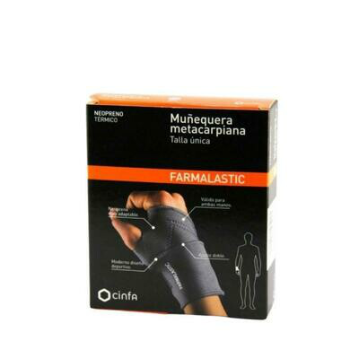 MUÑEQUERA METACARPIANA FARMALASTIC NEOPRENO T- ÚNICA