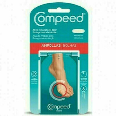 COMPEED AMPOLLAS HIDROCOLOIDE T- PEQ 6 U