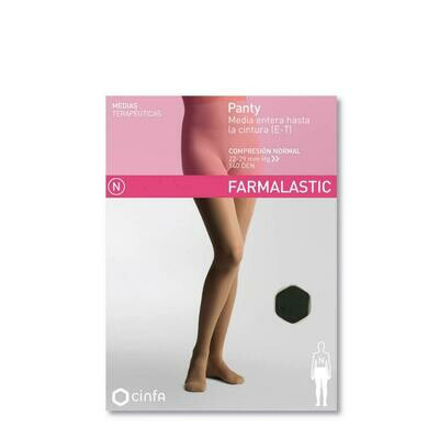 PANTY COMP NORMAL 140 DEN FARMALASTIC NEGRO T- GRANDE
