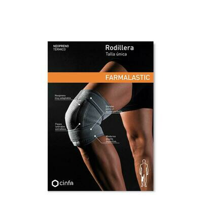 RODILLERA FARMALASTIC NEOPRENO T- UNICA