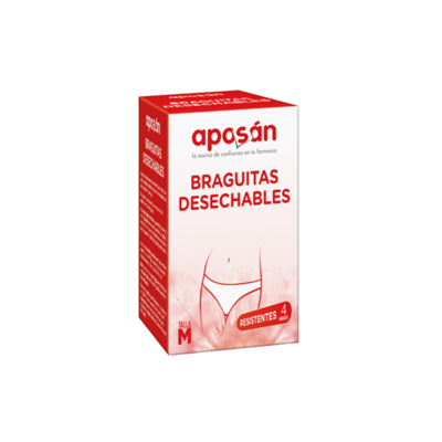 BRAGA DESECHABLE APOSAN T- GDE 4 U