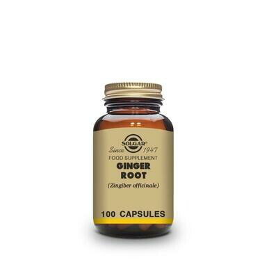 SOLGAR JENGIBRE 100 CAPSULAS