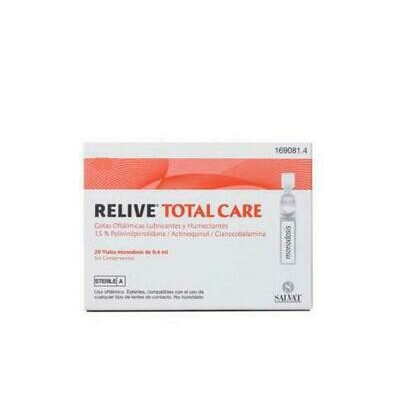RELIVE TOTAL CARE GOTAS OFTALMICAS ESTERIL 0.4 M