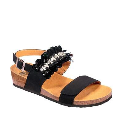 ZAP SCHOLL CHANTAL SANDAL  NEGRO