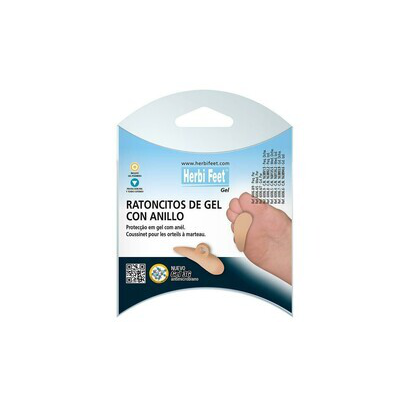 RATONCITO C/ANILLO SUJECCION HERBI FEET POLIMERO