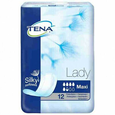 TENA DISCREET LADY MAXI 12 U