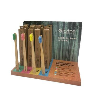 CEPILLO DENTAL DE BAMBU FARLINE
