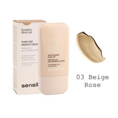 SENSILIS PURE AGE PERFECTION FLUID 03 BEIGE ROSE