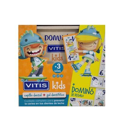 VITIS KIDS GEL DENTIFRICO   CEPILLO   DOMINO