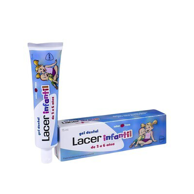 LACER INFANTIL GEL DENTAL 75 ML FRESA