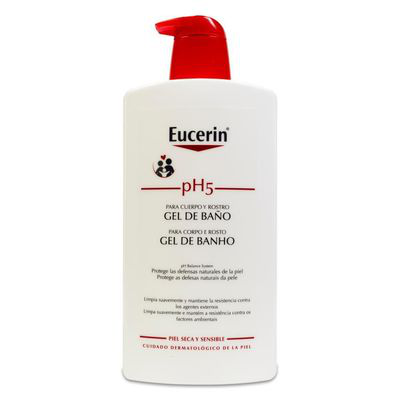 EUCERIN PIEL SENSIBLE PH-5 GEL DE BAÑO 1 L