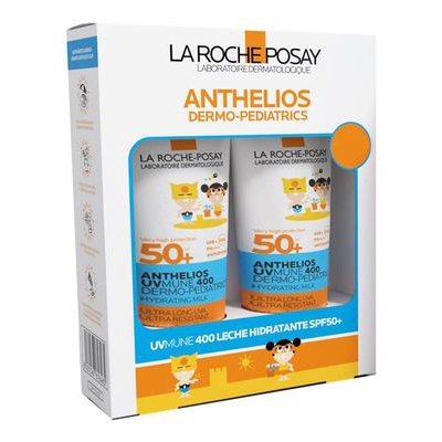 ANTHELIOS DERMO-PEDIATRICS PACK 2 LECHE 50
