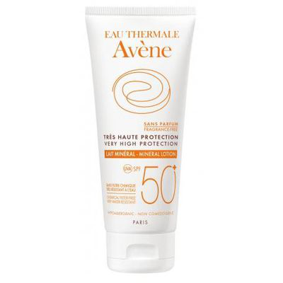 AVENE SPF 50  LECHE PANTALLA FISICA 100 ML