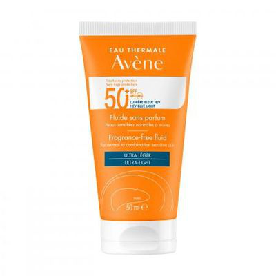 AVENE SPF 50  FLUIDO MUY ALTA PROTECCION SIN PERFUME