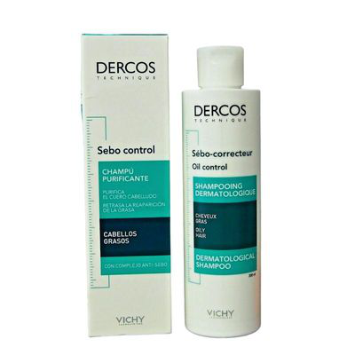 DERCOS CHAMPU TRATANTE SEBO CORRECTOR 200 ML