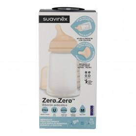 SUAVINEX BIBERON ZERO ANTICOL T SILICON M 270 ML