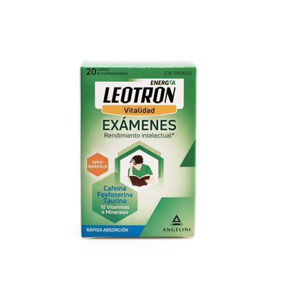 LEOTRON EXAMENES 20 SOBRES BUCODISPERSABLES