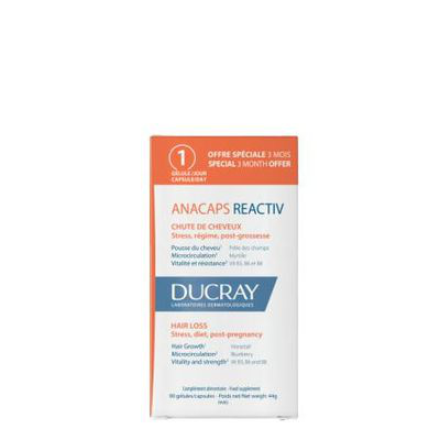 ANACAPS REACTIV CABELLO Y UÑAS DUCRAY 30 CAPS 3