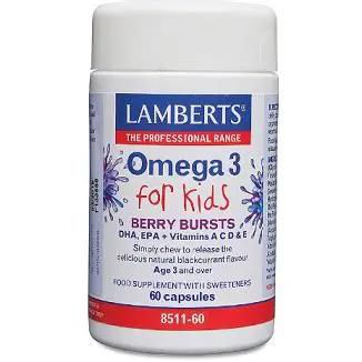 LAMBERTS OMEGA 3 PARA NIÑOS 60 CAPSULAS