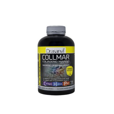COLLMAR MAGNESIO + ACIDO HIALURONICO 180 COMPRIMIDOS MASTICABLES SABOR LIMON