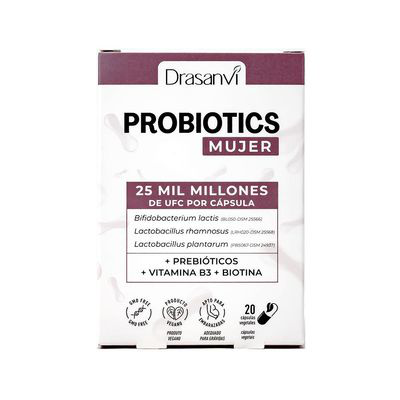 DRASANVI PROBIOTICS MUJER 20 CAPSULAS