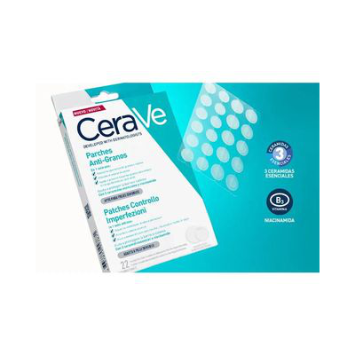 CERAVE PARCHES CONTROL IMPERFECCIONES  22 UNIDADES