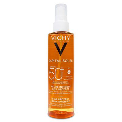 CAPITAL SOLEIL SPF 50+ ACEITE CELL PROTECT  200 ML