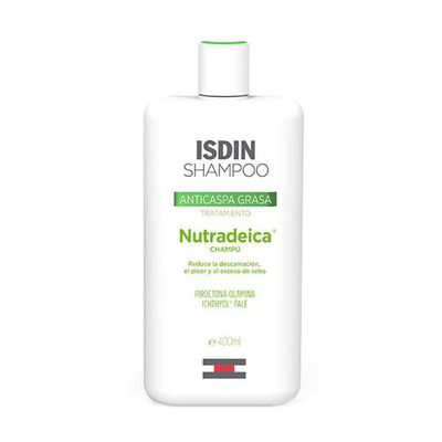ISDIN SHAMPOO ANTICASPA GRASA NUTRADEICA 1 ENVASE 400 ML
