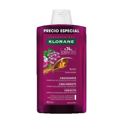 KLORANE CRECIMIENTO CHAMPU ACELERADOR DEL CRECIMIENTO 1 ENVASE 400 ML