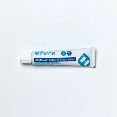 FARLINE DUPLO CREMA ADHESIVA 2 X 40G