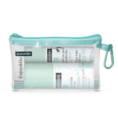SUAVINEX SET ENJOY & GO 1 ROLL-ON CITRONELLA 50 ML + ROLL-ON POST PICADURAS 15 ML