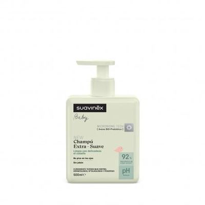 SUAVINEX BABY CHAMPU EXTRA-SUAVE 1 BOTELLA 500 ML