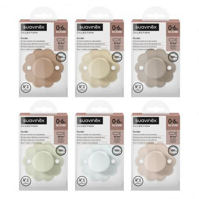 SUAVINEX CHUPETE SILICONA FISIOLOGICO  WONDER SX PRO SOFT 0 - 6 M