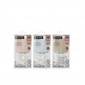 BIBERON VIDRIO BOCA ANCHA TETINA REDONDA SUAVINE