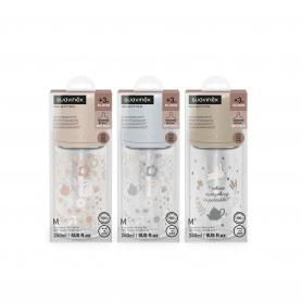 SUAVINEX BIBERON VIDRIO BOCA ANCHA TET REDONDA