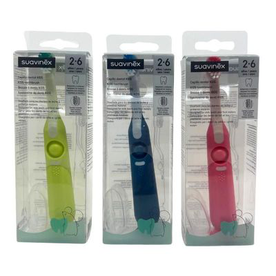 CEPILLO DENTAL INFANTIL SUAVINEX KIDS 2 - 6 AÑOS
