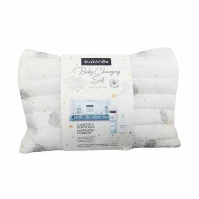 SUAVINEX SET DE PASEO 1 POMADA PROTECTORA REPARADORA 75 ML + 60 TOALLITAS AQUA + BABY COLOGNE SENSE 75 ML