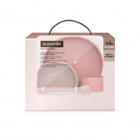 VAJILLA INFANTIL SILICONA SUAVINEX 1 UNIDAD SOFT