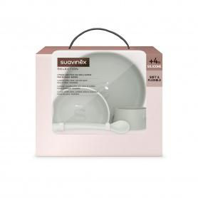 VAJILLA INFANTIL SILICONA SUAVINEX 1 UNIDAD INTE