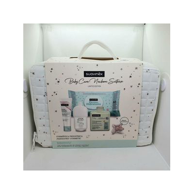 SUAVINEX BABY CARE NEWBORN SUITCASE 25 SET COLOR BLANCO