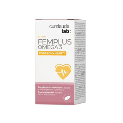 CUMLAUDE LAB: FEMPLUS OMEGA 3 60 CAPSULAS