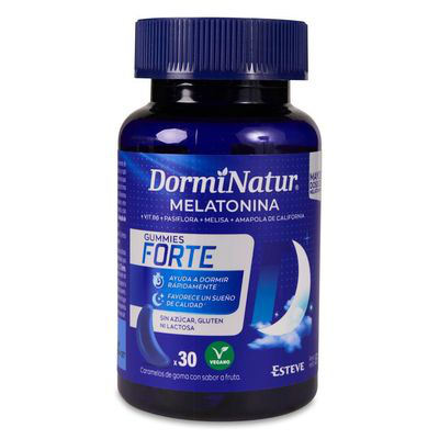 DORMINATUR GUMMIES FORTE 30 CARAMELOS DE GOMA SABOR FRUTA