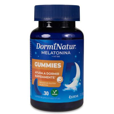 DORMINATUR GUMMIES 30 CARAMELOS DE GOMA SABOR FRUTA