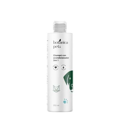 BOTANICA PETS CHAMPU ACONDICIONADOR 2EN1 250ML