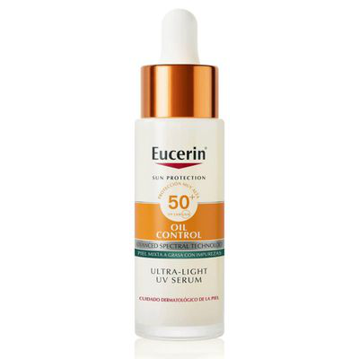 EUCERIN SUN OIL CONTROL DRY TOUCH UV SERUM SPF 50+ 1 ENVASE 30 ML