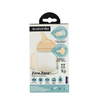 SUAVINEX BIBERON ZERO ANTIC SILIC 180 T.S