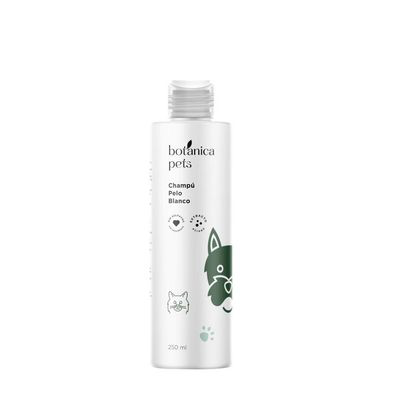 BOTANICA PETS CHAMPU PELO BLANCO 250ML